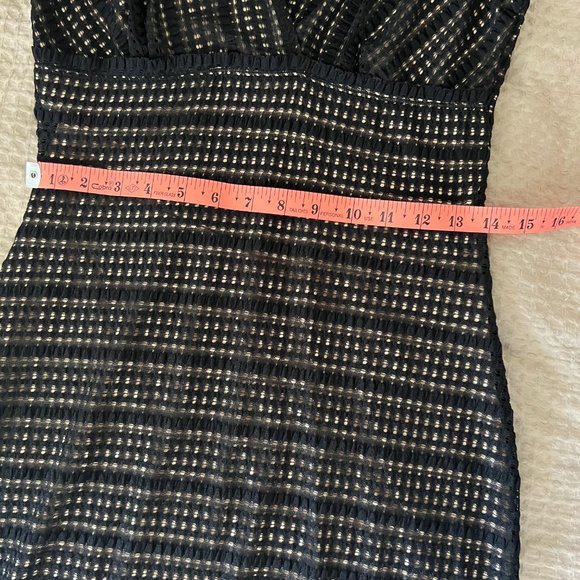 MAX STUDIO | NWT Lace Sheath Flutter Sleeve Midi Dress - Picture 9 of 17